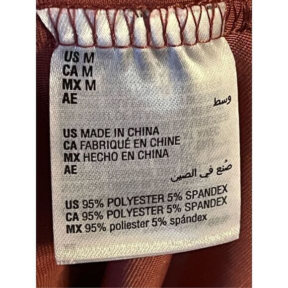 AND NOW THIS Size Medium Corset-Style Crushed-Velvet Dress nwt (3369) - Picture 5 of 6